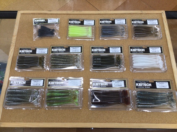 【寝屋川店】（新製品入荷情報）ケイテック　スイングインパクト２インチ／３．５インチ／４インチ／４．５インチ　モノガードラウンドジグヘッド　フットボールシェイキーヘッド　スーパーラウンドジグヘッド　入荷致しました！サムネイル