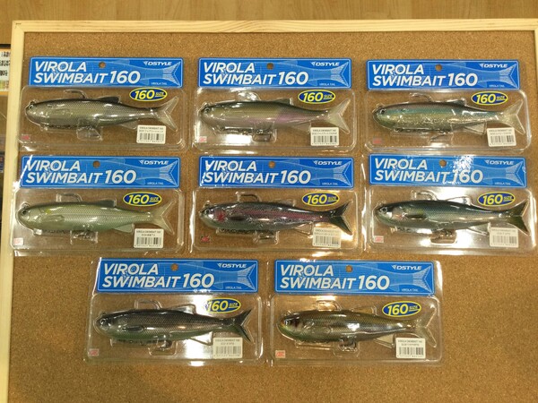 狭山店【新製品入荷情報】「ディスタイル　ヴィローラスイムベイト１６０（新製品・８色新入荷）が、入荷しました！」（狭山店）サムネイル