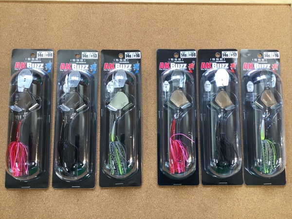 葛の葉店【新製品入荷情報】「一誠 ＡＫバズ１４ｇ（新色）デコイ キロフックＭＢＬ（新製品）」が入荷いたしました！（葛の葉店）サムネイル
