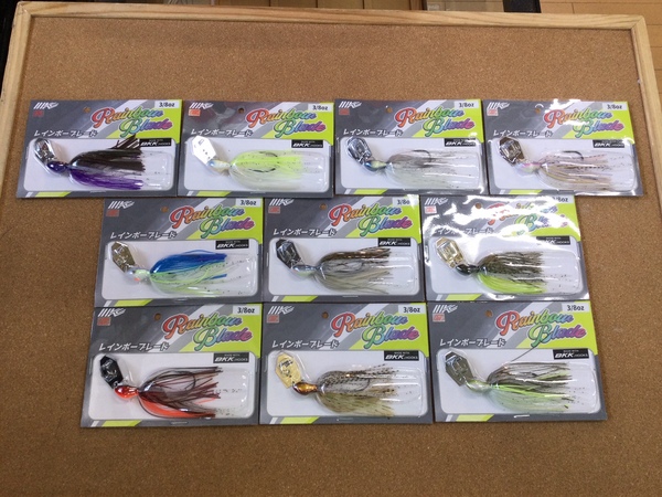 葛の葉店【新製品入荷情報】「イマカツ　レインボーブレード３/８オンス＆１/２オンス（新製品）、へアリースパイダークジャラ１６０（再入荷）」が入荷いたしました！（葛の葉店）サムネイル
