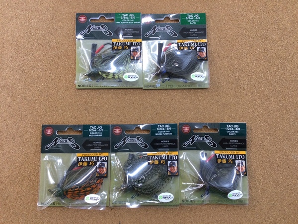 【新製品入荷情報】「ノリーズ ＴＡＣジグ　＃３/８ｏｚ＆１/２ｏｚ（新製品）」が入荷いたしました！（葛の葉店）サムネイル