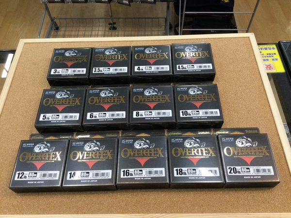 狭山店【新製品入荷情報】第２弾！「サンライン　シューター・オーバーテックス（新製品）が、入荷しました！」（狭山店）サムネイル