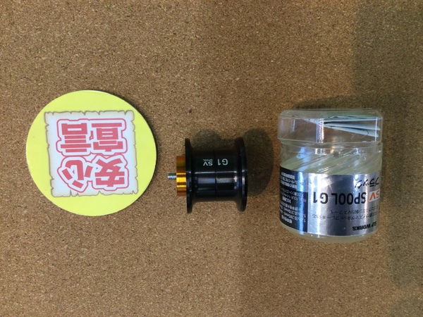 狭山店　本日の釣具買取商品！「ＳＬＰ　ＷＯＲＫＳ　ＲＣＳ１０１２ＳＶスプール　Ｇ１ブラックが、買取入荷しました！」（狭山店）サムネイル
