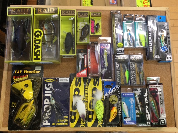 【最新釣具買取情報☆第２弾☆】「人気メーカーのルアー多数！」買取り入荷致しました。（つりどうぐ一休　葛の葉店）サムネイル