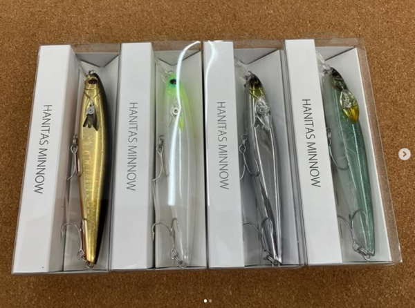 滋賀守山店　新製品入荷情報　・マドタチ 　ハニタスミノー　・ノリーズ　 メタルワサビー18g　・OSP　 サイコロラバー14mm 　ノンソルト サイコロラバー14mm 　マックスソルト サイコロラバー ノンソルト　 サイコロラバー マックスソルト 　ロゴメッシュフラットキャップ 　クールネックゲータータイプ3 クールアームカバーハンドプラス　入荷いたしました。サムネイル