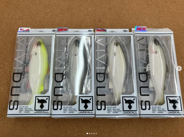 滋賀守山店　入荷情報　・ジャッカル 　ヴィヴィダス　キングジミーヘンジ　・コーモラン 　マグナムバド　ノンラトル&ラトルイン　・ティモン　 フッテンFS　・ムカイ　 バックストローク55S　・ジークラック　 ステルス5　入荷いたしました！サムネイル