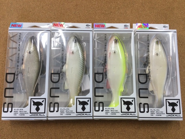【新製品入荷情報】「ジャッカル ○ヴィヴィダス（新製品）○キングジミーヘンジ（新製品）」が入荷いたしました！（葛の葉店）サムネイル