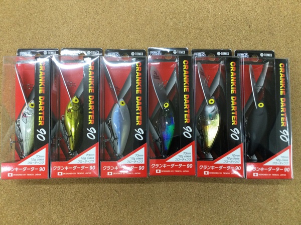【寝屋川店】（新製品入荷情報☆第２弾☆）ティムコ　クランキーダーター９０　クランキーダーター１００、ラパラ　ＤＴ－４　ＤＴ－６、カルティバ　マルチオフセットフック（新サイズ）　入荷致しました！サムネイル