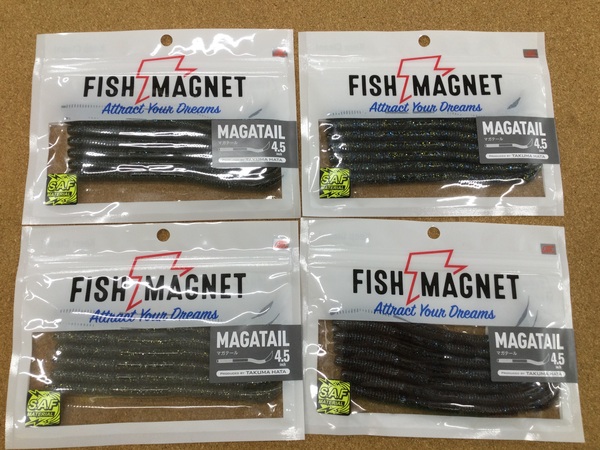 【寝屋川店】（新製品入荷情報）フィッシュマグネット　マガテール４．５インチ、ノリーズ　エスケープスイムツイン　入荷致しました！サムネイル