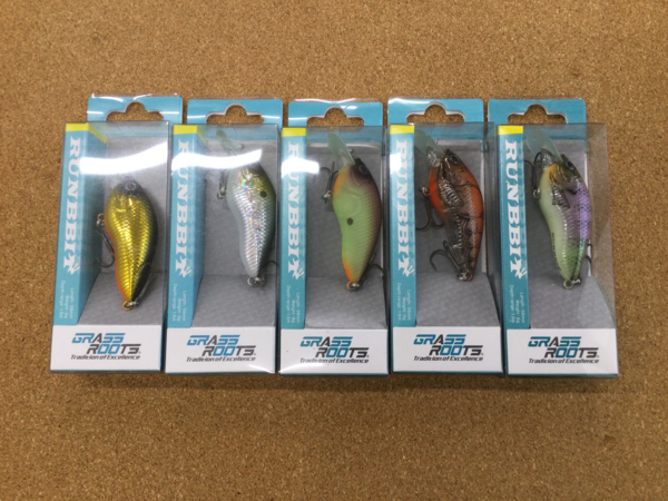 【寝屋川店】（新製品入荷情報☆第２弾☆）グラスルーツ　ランビット、一誠　ライアチャター１４ｇ、ティムコ　プロップペッパーＪｒ．　スーパーバイブレーションスカート　入荷致しました！サムネイル