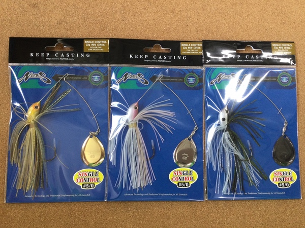 【新製品入荷情報】「ノリーズ　シングルコントロール２２ｇ＃５/０」が入荷いたしました！（葛の葉店）サムネイル