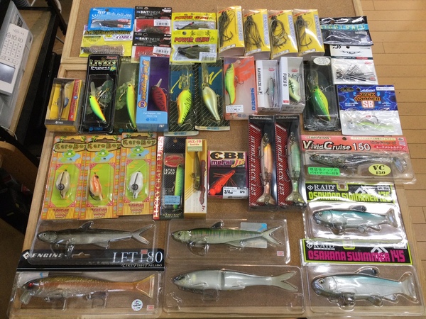 【最新釣具買取情報☆第２弾☆】「人気メーカーのルアー多数！」買取り入荷致しました。（つりどうぐ一休　葛の葉店）サムネイル