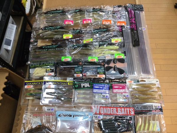 【最新釣具買取情報】「人気メーカーのワーム多数！」買取り入荷致しました。（つりどうぐ一休　葛の葉店）サムネイル