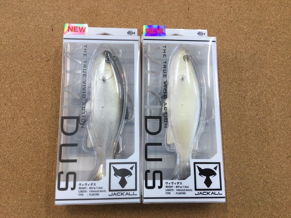 【新製品入荷情報☆第４弾☆】「ジャッカル　ヴィヴィダス（再入荷）、キングジミーヘンジ（再入荷）」が入荷いたしました！（葛の葉店）サムネイル