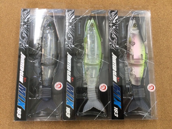 【新製品入荷情報】「ガンクラフト ジョインテッドクローＭＩＸ１８３Ｆ（限定色）」が入荷いたしました！（葛の葉店）サムネイル