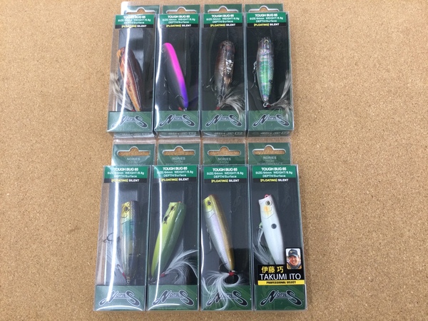 滋賀守山店　新製品入荷情報　ノリーズ  タフバグ65・クリスタルSウィンドレンジ  1/2oz・5/8oz・5/8ozタンデムウィロー　入荷いたしました！サムネイル