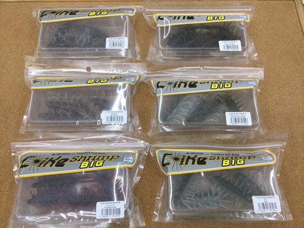 滋賀守山店　新製品入荷情報　・メガバス　ダークスリーパー4.5インチ　3/4oz、1oz・ガバリン・ハイドアップ  コイケシュリンプビッグ・コイケシュリンプマグナム・ノリーズ  レイダウンミノーウェイクプロッププラス　入荷いたしました！サムネイル
