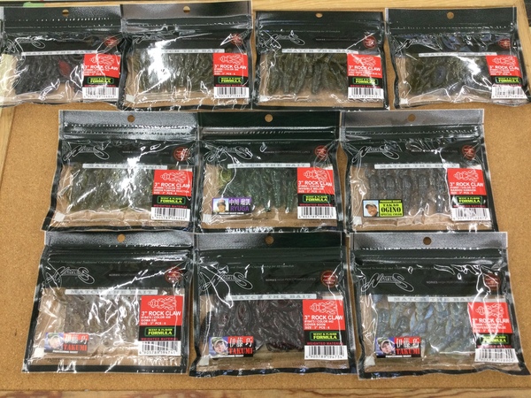 滋賀守山店　新製品入荷情報　・ノリーズ  ロッククロー3インチ・デプス  ヒュージスピナーベイト1oz/1.5oz・マッドウェーバー・タイニーNZクローラー　入荷いたしました！サムネイル