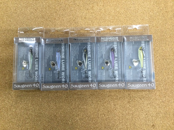 【寝屋川店】（新製品入荷情報）　ニシネルアーワークス ソギーン４０、エバーグリーン ラストエース８０Ｆ　入荷致しました！サムネイル