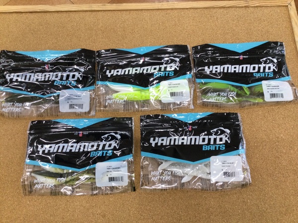 【寝屋川店】（新製品入荷情報☆第３弾☆）ヤマモトベイツ（ゲーリーヤマモト）　４”ザコ　ベビーファットイカ　ファットイカ　入荷致しました！サムネイル