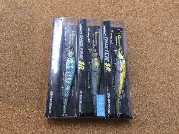 【新製品入荷情報】「メガバス ヴィジョンワンテンＳＲ（未入荷色）」が入荷いたしました！（葛の葉店）サムネイル