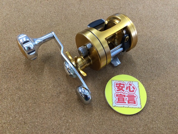 【最新釣具買取情報☆第３弾☆】「ＴＩＣＡ カイマン　ＣＪ１５０Ｒ　ゴールド」買取り入荷致しました。（つりどうぐ一休　葛の葉店）サムネイル