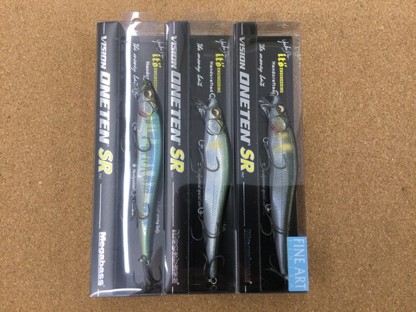 滋賀守山店　新製品入荷情報　・メガバス　VISIONワンテンSR、ダイワ　Iコルクノブ-TY3　限定カラー　入荷いたしました！サムネイル