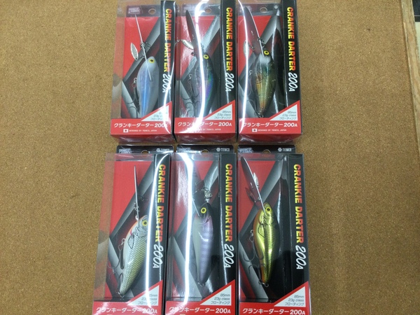 滋賀守山店　新製品入荷情報　ティムコ  クランキンダーター200A・ビバ  やわらかでんぐりガエル鯰SP　入荷いたしました！サムネイル