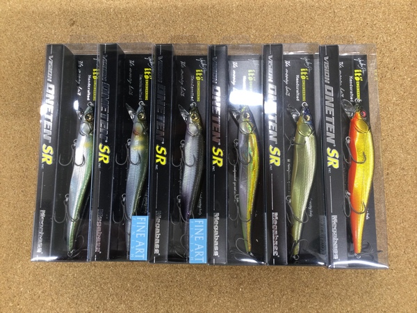 【寝屋川店】（新製品入荷情報）　メガバス ビジョンワンテンＳＲ　入荷致しました！サムネイル