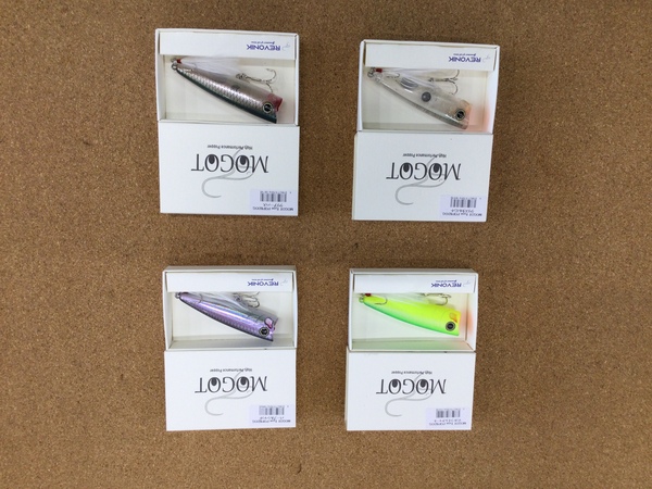 【寝屋川店】（新製品入荷情報☆第２弾☆）　レヴォニック モゴットＴｙｐｅポップ＆ドッグ　サラモア、　ダイワ Ｔ.Ｄ.ハイパークランク１０６４Ｔｉ Ｔ.Ｄ.ハイパークランク１０６６Ｔｉ、ガンクラフト 鮎邪ジョインテッドクローシフト１１３Ｆ、ジャッカル リッピンポッド　入荷致しました！サムネイル