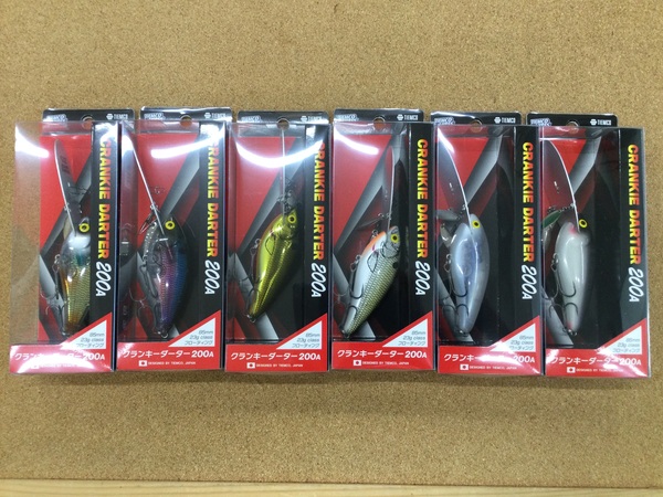 【寝屋川店】（新製品入荷情報☆第２弾☆）ティムコ　クランキーダーター２００Ａ、ブルーブルー　メタルシャルダス３５　入荷致しました！サムネイル