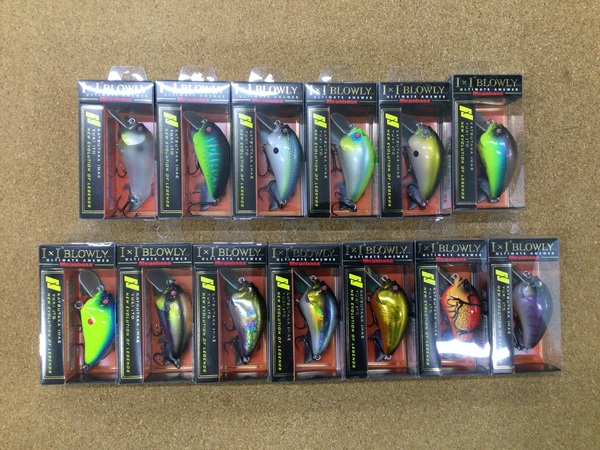 【寝屋川店】（新製品入荷情報☆第２弾☆）メガバス　Ｉ×Ｉブローリー、ノリーズ　ジョイントフカベイト、ティムコ　ＣＴハリネズミＥＣＯ、一誠　海太郎ハネエビヘッド金鈎　入荷致しました！サムネイル