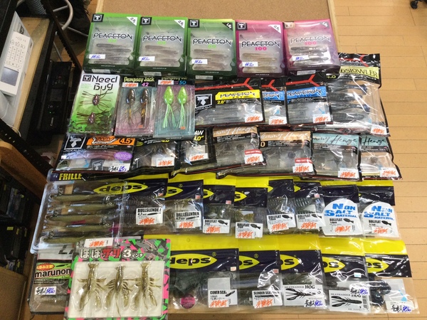 【最新釣具買取情報】「人気メーカーのワーム多数！」買取り入荷致しました。（つりどうぐ一休　葛の葉店）サムネイル