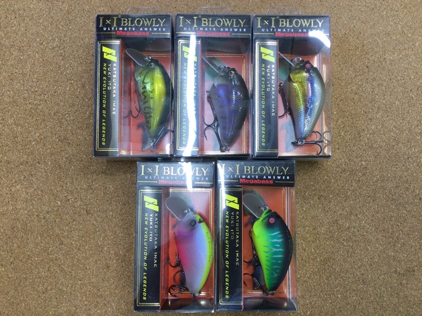 【新製品入荷情報☆第２弾☆】「メガバス Ｉ×Ｉ　ＢＬＯＷＬＹ（未入荷色）」が入荷いたしました！（葛の葉店）サムネイル