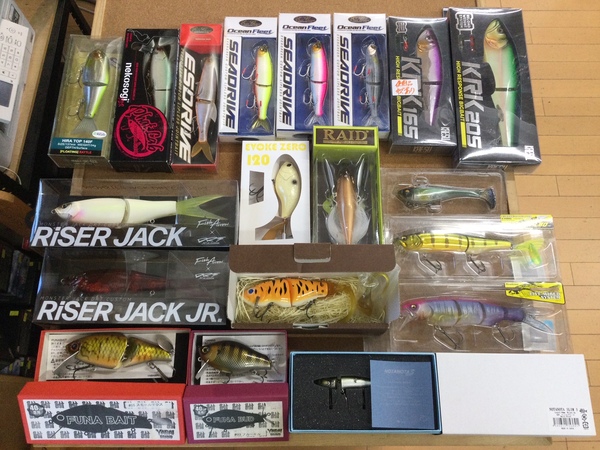 【最新釣具買取情報】「人気メーカーのルアー多数！」買取り入荷致しました。（つりどうぐ一休　葛の葉店）サムネイル
