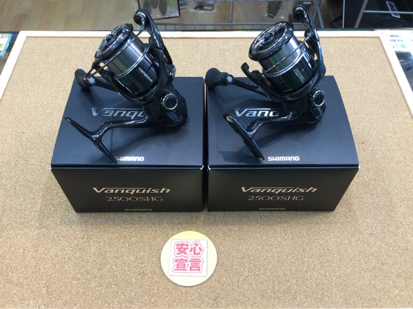 狭山店　本日の釣具買取商品　第６弾！「シマノ　１９バンキッシュ　２５００ＳＨＧ（２台！共に美品）が、買取入荷しました！」（狭山店）サムネイル