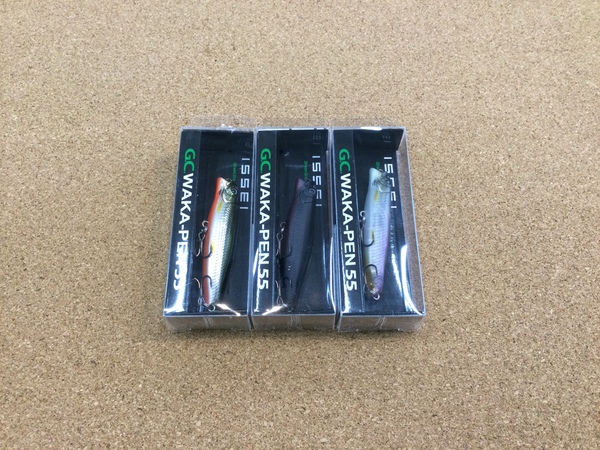 狭山店【新製品入荷情報】「一誠　〇ワカペン５５（新製品・３色入荷）〇ＡＫチャター１０ｇ（１色再入荷）などが、入荷しました！」（狭山店）サムネイル