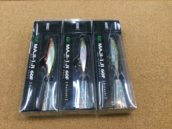 狭山店【新製品入荷情報】「一誠　ＧＣマジＩ字　ラレシ６０Ｆ（新製品・３色入荷）が、入荷しました！」（狭山店）サムネイル