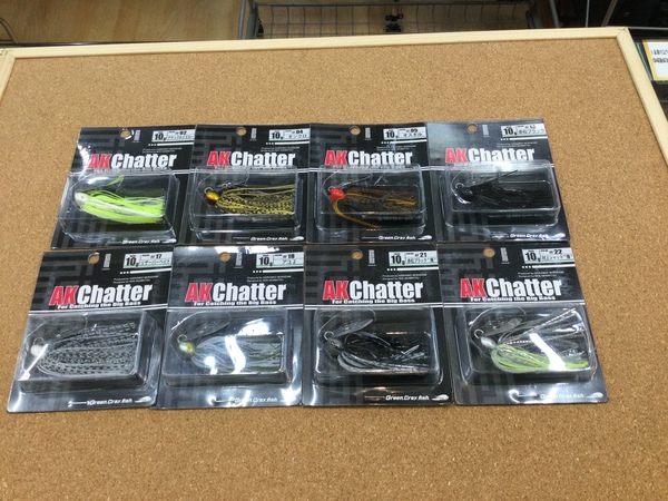 狭山店【製品入荷情報】「一誠　〇ＡＫチャター１０ｇ（８色久々の入荷）〇ＡＫチャターＪｒ　８ｇ（８色久々の入荷）などが、入荷しました！」（狭山店）サムネイル