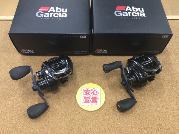 【最新釣具買取情報】「アブガルシア ○ＲＥＶＯ　ＬＴＸーＢＦ８右×２台、○ＲＥＶＯ　ＬＣ６右、○ＲＥＶＯ　ＬＴＸーＬ　ＳＨＳ」買取り入荷致しました。（つりどうぐ一休　葛の葉店）サムネイル