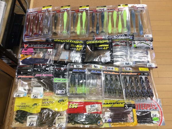 【最新釣具買取情報】「人気メーカーのワームを多数！」買取り入荷致しました。（つりどうぐ一休　葛の葉店）サムネイル