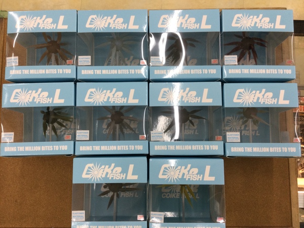 滋賀守山店　新製品入荷情報　ハイドアップ　コイケフィッシュLエラストマー、ノリーズ　クリオネックス、ヤマシタ　エギ王サーチシャロー3.0号、エギ王Kベーシックスタンダード2.5号、エギ王TRシンカー、ベーシックギア　コンパクトチェア　入荷いたしました！サムネイル