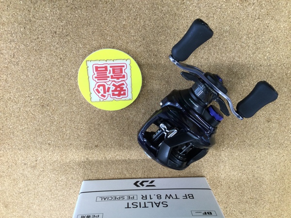 【寝屋川店】（本日の買取情報）　ダイワ ２３ソルティストＢＦＴＷ８.１Ｒ ＰＥスペシャル、各種中古パーツ　買取入荷致しました！サムネイル