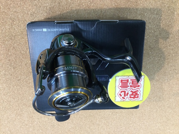狭山店　本日の釣具買取商品　第４弾！「ダイワ　２１ルビアスエアリティーＦＣ　ＬＴ　２０００Ｓ－Ｈ（超美品）が、買取入荷しました！」（狭山店）サムネイル