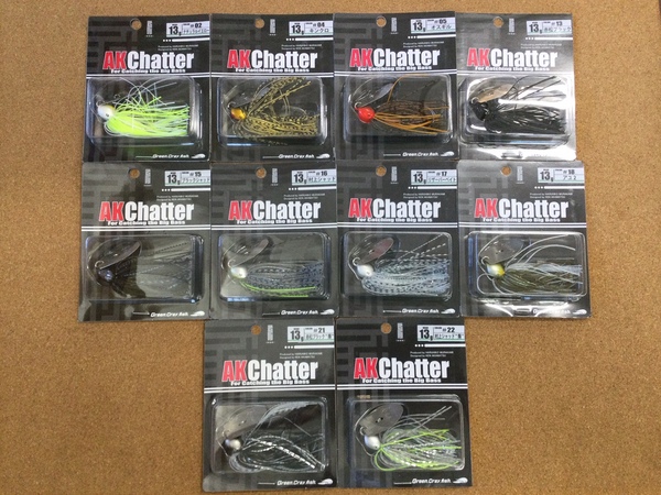【新製品入荷情報】「一誠 ○ＡＫチャター　＃１３ｇ（再入荷）○根魚玉ブラック（再入荷）」が入荷いたしました！（葛の葉店）サムネイル