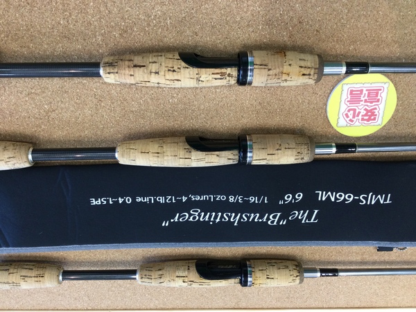 狭山店　本日の釣具買取商品　第５弾！「エバーグリーン　テムジン　〇ＴＭＪＳｰ６４Ｌ　スカイマスターＬＶ　〇ＴＭＪＳｰ６６ＭＬ　ブラッシュスティンガー　〇ＴＭＪＳｰ６３ＭＨ　スピンコブラなどが、買取入荷しました！」（狭山店）サムネイル