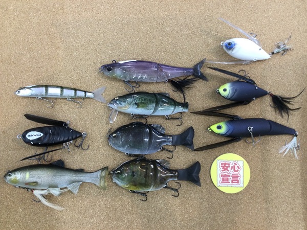 狭山店　本日の釣具買取商品　第２弾！「各種ルアーが、買取入荷しました！」（狭山店）サムネイル
