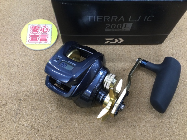 【寝屋川店】（本日の買取情報）ダイワ　２３ティエラＬＪ ＩＣ２００Ｌ、各種ルアー 　買取入荷致しました！サムネイル