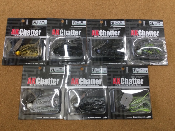 【新製品入荷情報】「一誠　ＡKチャター２１ｇ（新色）」が入荷いたしました！（葛の葉店）サムネイル