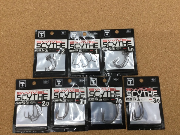 滋賀守山店　新製品入荷情報　ジャッカル  スイベルサイス・ヤマシタ  エギ王ライブ3.5号（新色）  エギ王K3.5号（限定カラー）　エギ王ランディングギャフ305・マリア  ビグロSS95　入荷いたしました！サムネイル